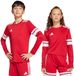 adidas teamwear adidas T-shirt Kinderen Squadra 25 Long Sleeve Jersey Rood-Wit - Maat 116cm