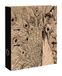 Clairefontaine 116050C - Ordner met Hendel van Karton - Natuur/Pauw/Pauwveer Motieven - Kraft Afwerking - Rug 70 mm - A4 Maxi - Home Office - Le Cerisier Blanc Collectie