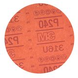 3M Hookit Red Abrasive Disc, 01220, 6", P240, 50 schijven per karton