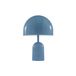 Tom Dixon Lampe sans fil rechargeable Bell Bleu ABS Designer Tom Dixon