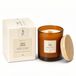 Scentulp Geurkaars Soft Linen - Sojawas - Houten Lont - 340 g