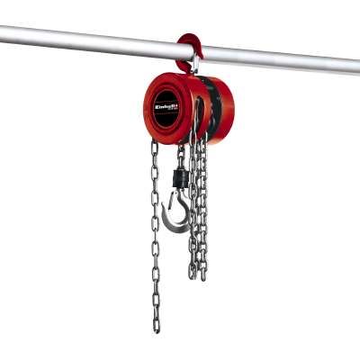 Einhell TC-CH 1000 - Mechanische takel - rood, zilver