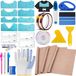 Ensemble d'outils de sublimation, 68 pièces, incluant règle et guide pour t-shirt