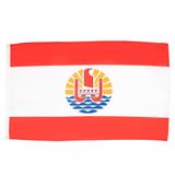 AZ FLAG Vlag Frans-Polynesië 90x60 cm Polyester 100D