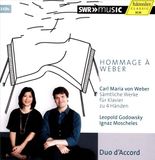 Hänssler Classic Carl Maria Von Weber - Samtliche Werke Fur Klavier Zu 4 Handen (Z. T. Ers)