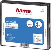 Hama Multipack 4 CD's Zwart