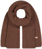 Barts Damessjaal Guane Bruin Gestreept Polyester 40x180 cm