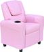 Homcom Fauteuil enfant Mini - Fauteuil enfant pour 3-6 ans - Rose