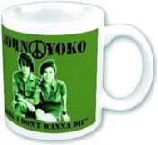 Tazza John & Yoko Mok "Soldier" zwart aardewerk 320 ml