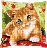 Vervaco Kruissteekkussen kit - Lieve poes - PN-0195926
