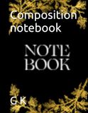 Composition notebook