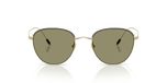 Giorgio Armani Frames Of Life Ar 6048 Lunettes de soleil homme doré géométrique vert 51mm