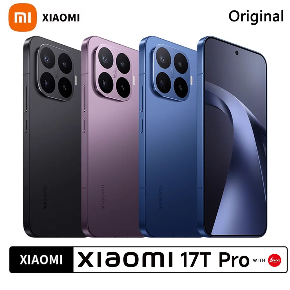 Xiaomi 17T Pro 5G Global Version, 6,83 inch 144Hz AMOLED, Dimensity 9500, 50MP Leica camera, 7000mAh batterij, NFC smartphone