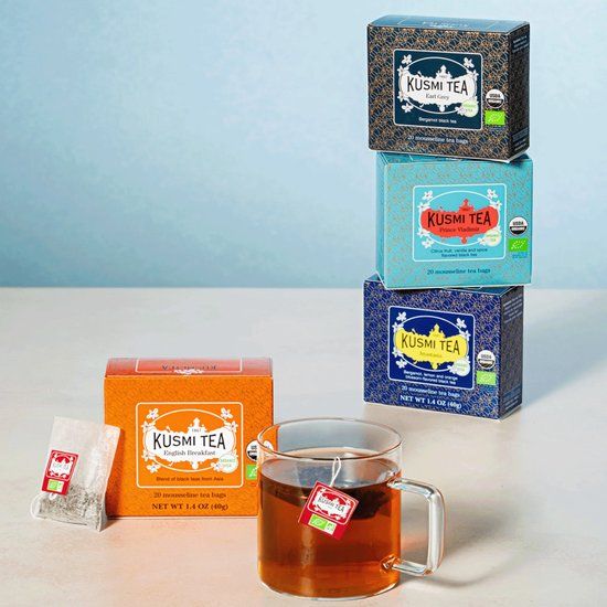 Kusmi Tea Biologische zwarte thee Anastasia – 20 mousseline theezakjes
