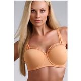 Marlies Dekkers Dame De Paris Apricot And Gold Balcony Bra Taille: 70E
