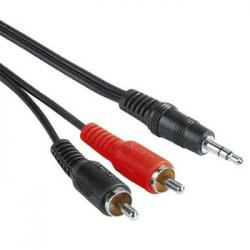 Hama RCA-3.5mm M/M 2m