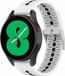 By Qubix Qubix Dot Pattern bandje Wit Geschikt voor Xiaomi Mi Watch / Xiaomi Watch 2 / Xiaomi Watch S1 / S2 / S3 / S4 (47mm)