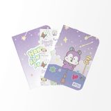 BT21 - The Journey Mang Pack Of 3 A6 Notitieboek - Multicolours