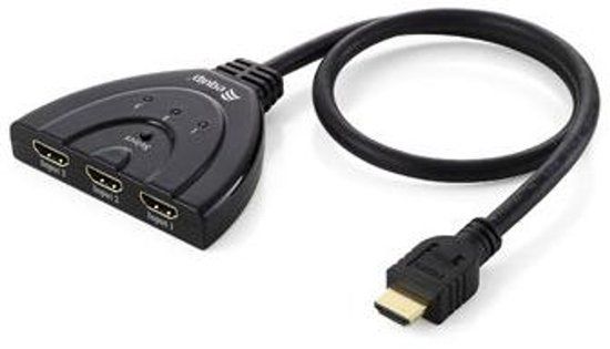 Equip 332703 KVM-switch - Zwart