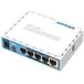 MikroTik RouterBOARD hAP ac lite RB952UI-5AC2ND - Point d'accès sans fil - LAN 100Mb - Wi-Fi 5 - 2.4 GHz, 5 GHz - courant continu