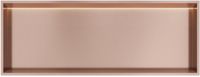 Hotbath &More Inbouwnis - 30 x 80 x 10 cm - met LED-verlichting - Geborsteld Koper PVD