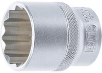 BGS Dopsleutel - 12-kant - 12,5 mm (1/2") - 27 mm - 1 stuk