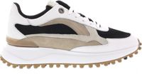 Floris van Bommel Dames Sneakers Noppi 17.02 Wit Suède Maat 41