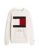 TOMMY HILFIGER Trui 'Gifting' lichtbeige / marine / brokaat / donkerrood