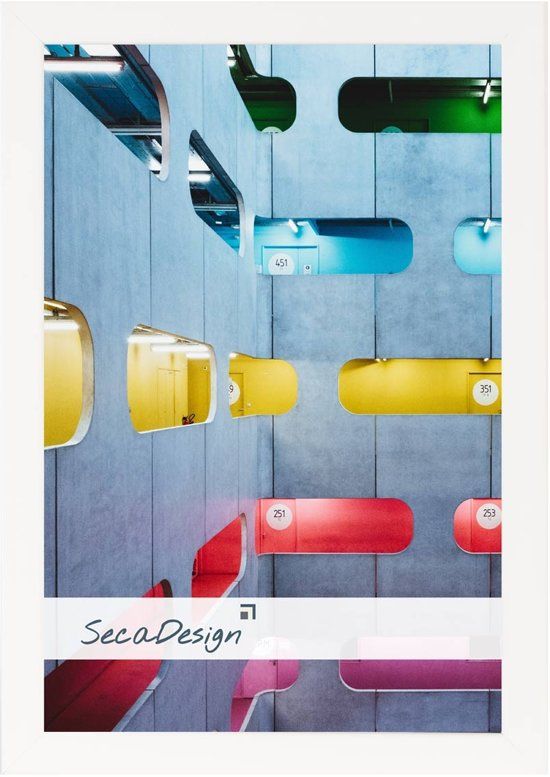 SecaDesign Essenza Fotolijst Hout - Fotomaat 15x20 cm - Wit