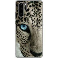 1001 coques Huawei P30 Pro Oeil de leopard bedrukt siliconen hoesje