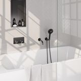 Brauer Gunmetal Carving Thermostatische Inbouw Badkraan