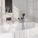 Brauer Gunmetal Carving Thermostatische Inbouw Badkraan