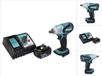 Makita DTW 251 RF1 accu slagmoersleutel 18 V 230 Nm 1/2" + 1x oplaadbare accu 3.0 Ah + lader