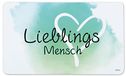 KESPER 31253 Decoratieve ontbijtplank Lieblingsmensch