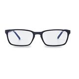 PEGASO Safety H01.15 BLUESTOP leesglas, zwart frame, dioptrías +1.50