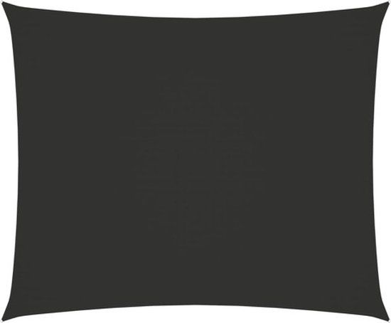 vidaXL Zonnescherm rechthoekig 2x3 m Oxford stof antracietkleurig
