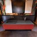 Mondiaz ERIN 150cm badmeubelset onderkast Fire 2 lades Wastafel RIDGE Dark grey