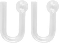 Merkloos / Sans marque CO2-druppelcontrole 2 stuks - Glas CO2-monitor - Geschikt voor aquarium en planten