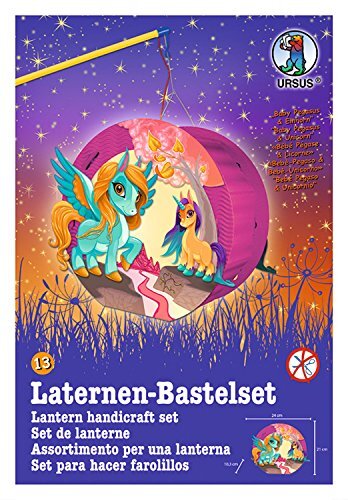 Ursus lantaarnknutselset Baby Pegasus en eenhoorn multicolor