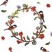 Unyqoos® Metalen deurkrans, set van 2, 30 x 30 cm
