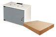 LK1907U30E Link LK1907U30E Rackkast 19 inch gedemonteerd 6 wandeenheden voor netwerken (A) 370 x (L) 540 x (D) 300 mm, grijs, glazen deur