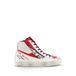 Alpinestars Stated Flair Blanc Rouge Vif Chaussures de moto
