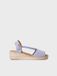 Toni Pons Espadrille compensée en suède pour femmes | BILDA