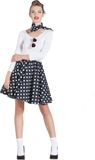 Boland - Kostuum Fifties Nancy (XL) - Volwassenen - Danseres - 50's - Rock & Roll