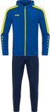 Jako Power Polyesterpak Met Kap Kinderen - Royal / Citroen | Maat: 164