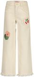 Vingino Cassie Special Jeans Meisjes - Broek - Creme - Maat 164