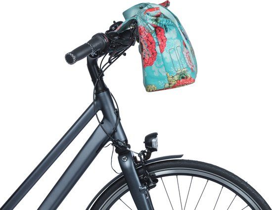 Basil Bloom Field Fietshandtas MIK - Voorop en Achterop - 8 Liter - Blauw