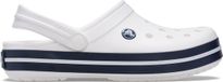Crocs Crocband Clogs Kids White/Navy - Maat 34-35