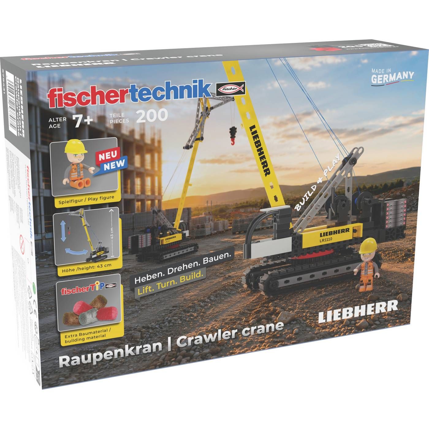 fischertechnik Liebherr rupskraan bouwpakket voor kinderen vanaf 7 jaar