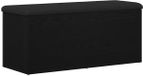 Opbergbank vidaXL Opbergbank eiken zwart hout 102 x 42 x 45 cm